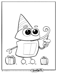 Birthday Activity Book Page 5 Coloring Pages Birthday Activities Coloring Pages For Kids