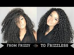 Tame Frizzy Curly Hair Summer Routine Tame Frizzy Curly Hair Summer Hairstyles Curly Hair Styles