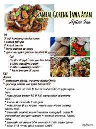 Sambal Goreng Jawa Ayam Cooking Recipes Recipes Food