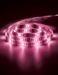 Merkury Innovations Motion Activated Pink Led Strip Light Pink Mi Lst05 652 Led Strip Lighting Led Lighting Bedroom Pink Led Lights