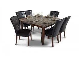 Made of wood, veneer and engineered wood. Montibello 54 X 54 Dining 7 Piece Set Dining Room Sets Bobs Furniture Furniture