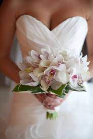 Vero Beach Hotel Spa Wedding By Vitalic Photo Orchid Bouquet Wedding Elegant Bridal Bouquets Beach Wedding Bouquets