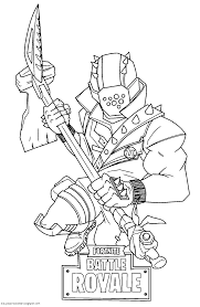 Dibujo De Fortnite Para Colorear