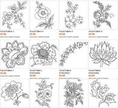 Hand embroidery patterns can take many forms; Flowers Drawings Flower Embroidery Patterns Lotus Flowers Tn Leading Flowers Magazine Daily Beautiful Flowers For All Occasions