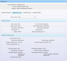 Dikenakan yuran sebanyak rm199.00 (dibayar semasa. Copy Of Lesen Memandu