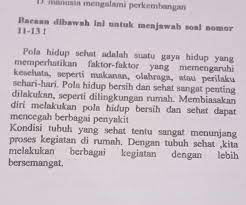 11 Judul Teks Nonfiksi Diatas Adalah A Cara Mencegah Penyakitb Pentingnya Pola Hidup Bersih Brainly Co Id