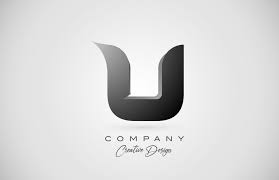 There is one letter not found anywhere on the periodic table and another not found in official element names. Alphabet Letter U Icon Logo In Black Gradient Creative Design For Business And Company 2596268 Vector Art At Vecteezy
