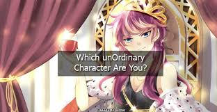 The world is not perfect. Play This Quiz And We Ll Guess Which Unordinary Character You Are