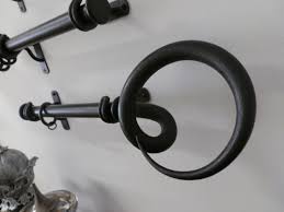 Curtain rod bracket iron single for 26mm drapery rod, 90 x 45 x 20mm black. Pin On Cortina