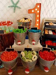 1st Birthday Theme Ideas For Boys Fishing 1st Birthday Birthday Party Ideas Photo 2 Of 15 Boys 1st Birthday Party Ideas Fishing Themed Birthday Party Boys First Birthday Party Ideas