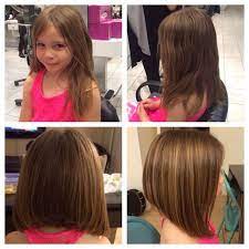 Cute Style A Line Bob Coupe Cheveux Petite Fille Coupe Cheveux Fillette Coupe Cheveux Carre Plongeant
