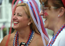 Rain no match for tradition in Milford's Bayview Beach neighborhood