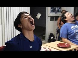 Watch Your Mouth Catch The Marshmallows Minute To Win It Youtube Minute To Win It Games Games For Teens Youth Group Games