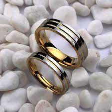 Couple Silver Rings In Malabar Gold Neither Couple Rings Set Platinum Couple Wedding Rings Couples Ring Set Wedding Ring Bands