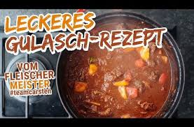 Ungarisches Gulasch Aus Dem Dutch Oven Das Rindergulasch Rezept Youtube Gulasch Rezepte Gulasch Schichtfleisch Rezept