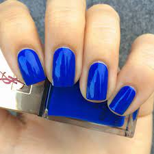 Yves Saint Laurent Bleu Majorelle Nageldesign Galerie 2018 Saint Laurent Yves Saint Laurent Nail Polish