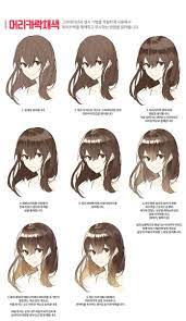 Anime digital art step by step. Art Hair Tutorial Digital Art Haare Zeichnen Anleitung Fur Digitale Kunst Charakter Kunst