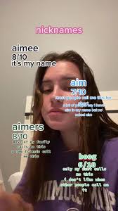 Usernames for The Name Aimee