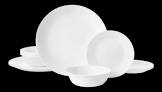 Winter Frost White Dinnerware Set  12-pc Corelle