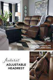 Ashleyfurniture Discover The Power Of Power With The Uhland Dual Reclining Sofa Relax And Enjoy The Soft And Coz Reclining Sofa Ashley Furniture Furniture
