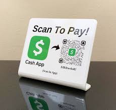 After opening the cash app, visit the invite friends link and enter your friend's phone number and send them a referral. Cash App Qr Code Payment Sign For Small Business Laser Engraved Signs