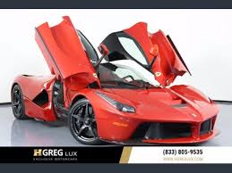 Laferrari, project name f150 is a limited production hybrid sports car built by italian automotive manufacturer ferrari. Ferrari Laferrari For Sale In Miami Fl Test Drive At Home Kelley Blue Book