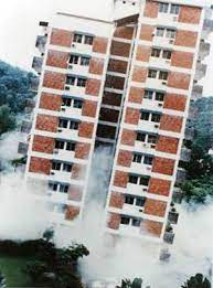 The collapse of block one of the apartments caused the deaths of 48 people and led to the complete evacuation of the remaining two blocks due to safety concern. 1993 Highland Towers Collapse Learning From Building Failures