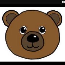 Pin By Snieguolė Masiulytė On Darzeliui Bear Face Paint Bear Drawing Teddy Bear Drawing