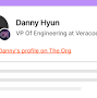 Profile Picture of Danny Hyun - VP Of Engineering at Veracode - The Org (@theorg.com) on Google