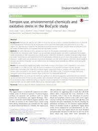 Fara penali ?n func?ii publice. Pdf Tampon Use Environmental Chemicals And Oxidative Stress In The Biocycle Study