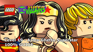 We decided to do a superzings series 3 mega. Lego Dc Super Villains Arma Ghetto Superstar 100 Guide