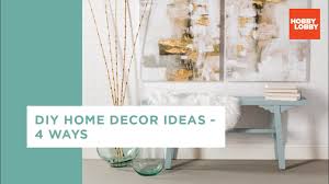 Sale gray, black & white arrow trio wood wall decor. Diy Home Decor Ideas 4 Ways Hobby Lobby Youtube