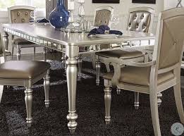Orsina Silver Extendable Dining Room Set Elegant Dining Room Luxury Dining Room Beautiful Dining Rooms