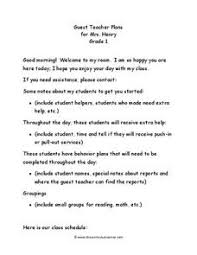 Substitute teacher reporting form include this form to the back of your sub plans so your substitute can report about. Substitute Teacher Resources Lesson Plans Worksheets