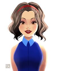 Modern Snow White Portrait Disneyprincess Moderndisneyprincess Disneyart Disneyarts Arch Disney Princess Snow White Modern Disney Disney Princess Modern