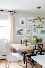 Protect your dining table with a precision cut table pad. Gold Oak Dining Table With Ivory Tufted Chairs Transitional Dining Room