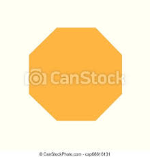 Does anyone have a solution for this? Orange Octagon Basic Simple Shapes Isolated On White Background Geometric Octagon Icon 2d Shape Symbol Octagon Clip Art Canstock