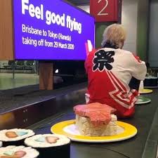 Richard Branson On Instagram Airplanes And Giant Sushi Trains Wonderful Being In Brisbane To Celebrate Virginaustralia S Richard Branson Brisbane Feel Good