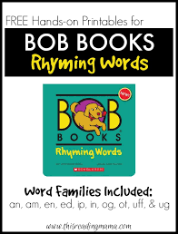 Bob books set 1 captures the hearts of kids just starting to read. Free Bob Books Printables