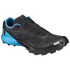 Salomon S Lab Xa Amphib Running Shoe Black Transcend Blue Racing Red