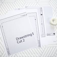 Access a great compilation of free printable sewing patterns and easy sewing tutorials to create classic and modern looking new: How To Sew A Drawstring Bag Free Printable Pattern Sustain My Craft Habit