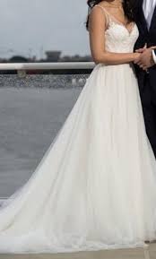 Bhldn Cassia Gown Wedding Dress Used Size 00 500 Illusion Wedding Dress Wtoo Wedding Dress Wedding Dresses