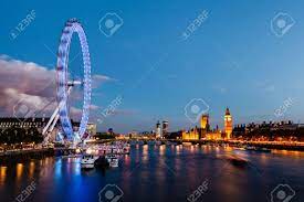 Check spelling or type a new query. London Eye Westminster Bridge And Big Ben In The Evening London Stock Photo Picture And Royalty Free Image Image 14175290