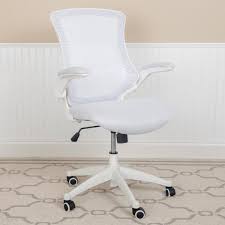 Mesh office chairs are increasingly popular for employees. Carnegy Avenue White Mesh Mid Back Desk Chair Cga Bl 270292 Wh Hd The Home Depot