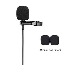 The mic windscreens effectively reduces excessive pressure on a microphone facing winds, providing the ideal. Pop Filter Clip Microphone Lavalier Microphone Mini Lapel Headset Microphone Windscreen Mic Foam Cover Black 2 Pack Shopee Philippines
