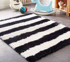 Black And White Striped Rug Png Amazonsmile Pagisofe Black And White Striped Shaggy Area Rugs For Living Room Bedroom 4x5 3 Feet Plush Fuzzy In 2020 Rugs In Living Room Rug Pattern Carpets For Kids