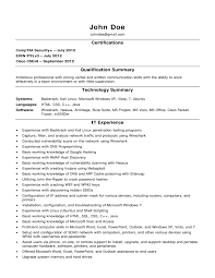 It verifies your skills and proficiency of the itil framework. Sample Inspiring Resumes Intellectual Point