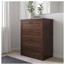 Songesand Commode 4 Tiroirs Brun 82x104 Cm Ikea Commode 4 Tiroirs Tiroir Ikea