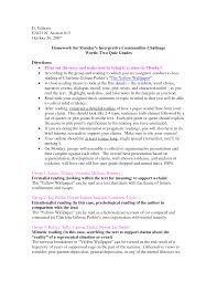Essays On The Yellow Wallpaper Writing Service For You Feminism Thesis Statement Writing Services Essay
