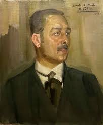 Armando Palacio Valdés ya está en casa. La Universidad de Oviedo integra un  retrato de famoso escritor asturiano, obra del pintor Alejandro Cabeza, en  su colección de personajes ilustres